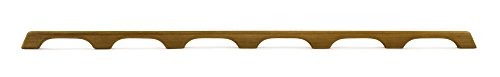 Whitecap Industries 60110 Teak Handrail 6 Loops 63 Inch