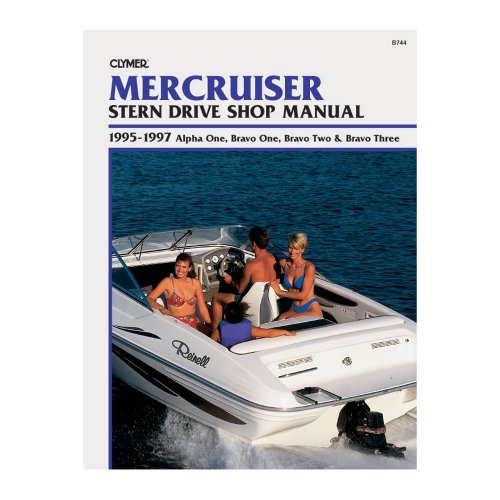 Clymer B744 MerCruiser Stern Drive Shop Manual 1995-1997