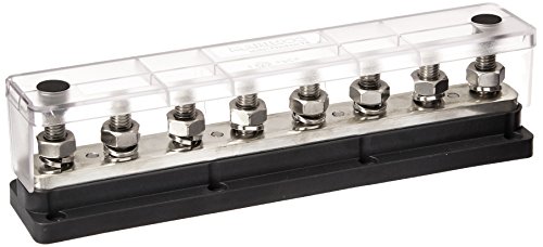 BEP Marine 777-BB8S-650 Pro Installer Heavy-Duty Busbar 8-Stud 650A