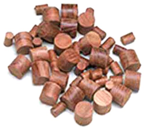 Whitecap Industries 60150-20 Teak Wood Plugs 1/4 Inch 20 Pack