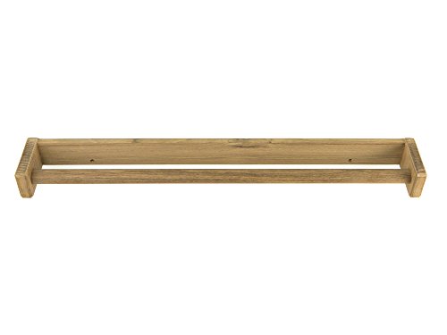 Whitecap Industries 62336 Teak Long Towel Rack 22 Inch