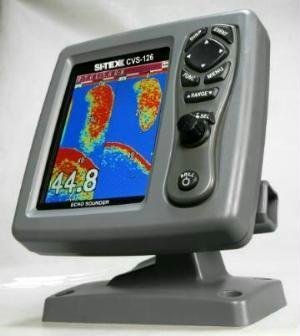 Si-Tex CVS-126 Dual Frequency Color Fishfinder 5.7" LCD 600W 50/200kHz