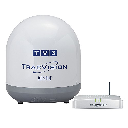 KVH 01-0368-07 TracVision TV3 Marine Satellite TV Antenna System with ...