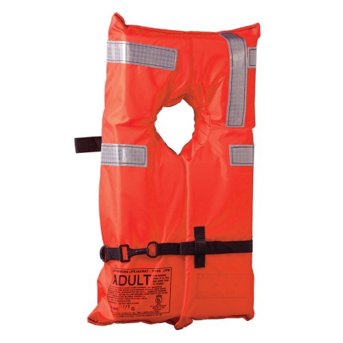 Kent Sporting Goods 100100-200-004-12 Type 1 Adult Collar Style Life Jacket