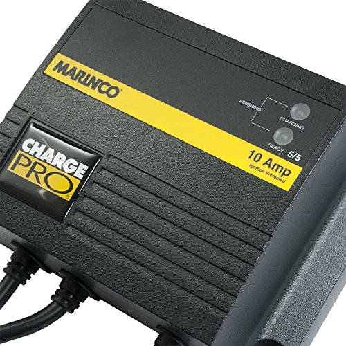 Marinco 28210 ChargePro 10A 2-Bank On-Board Battery Charger 12V/24V