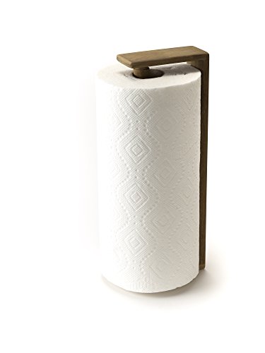 Whitecap Industries 62442 Teak Wall-Mount Paper Towel Holder