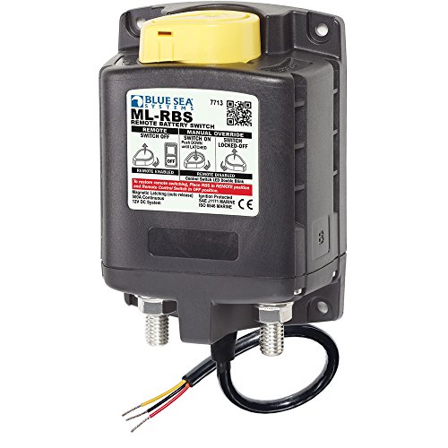 Blue Sea Systems 7713 ML-RBS Remote Battery Switch 12V 500A Auto-Release