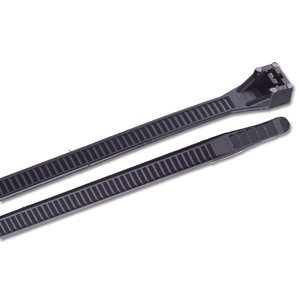 Ancor 199259 ANCOR 15" UV BLACK HEAVY DUTY CABLE TIES 25 PACK