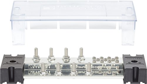 Picture of Blue Sea Systems 1992 PowerBar Busbar Terminal Studs with Cover - 1000A 8