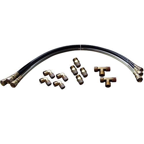 Si-Tex OC17SUK42 Autopilot Hydraulic Installation Kit with 30" Hoses and Fittings for Teleflex SeaStar