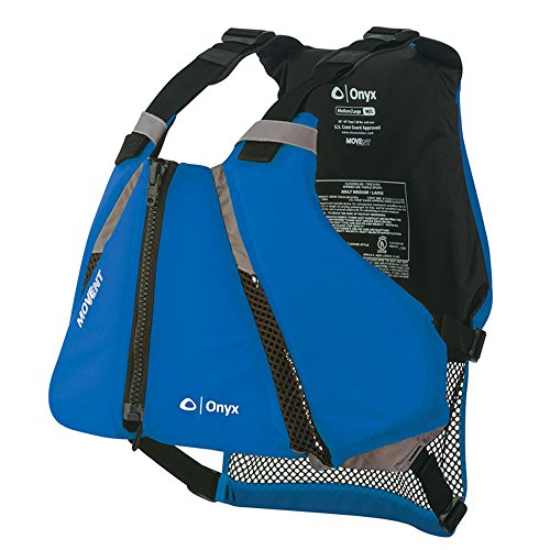 Onyx Outdoors 122000-500-040-16 MoveVent Curve Paddle Sports Life Vest M/L Blue