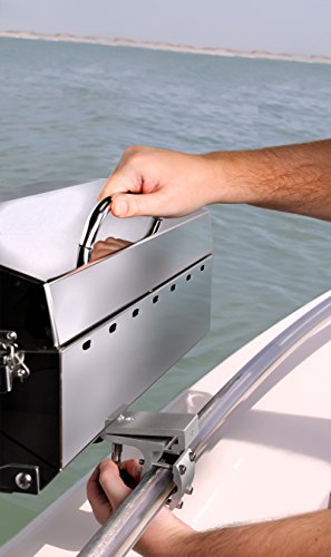 Kuuma Products 58195 Quick Release Marine Grill Rail Mount