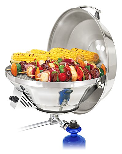 Magma A10-217-3 Marine Kettle 3 Party Size 17" Gas Grill