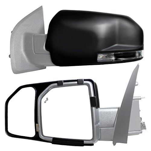 K-Source 81850 Snap-On Towing Mirrors for Ford F-150 2015-2020 (2-Pack)