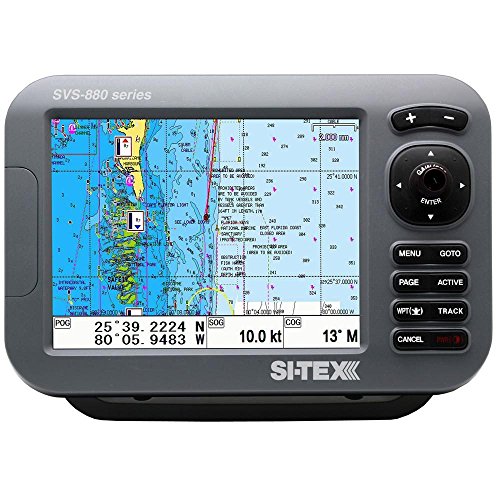 Si-Tex SVS-880CE 8" Chartplotter with External GPS & Navionics+