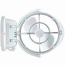 Caframo 7010CAWBX Sirocco II 7" Gimbal Fan White 12-24V 3-Speed