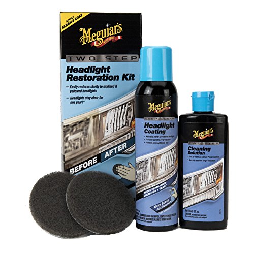 Meguiars G2970 Two-Step Headlight Restoration Kit