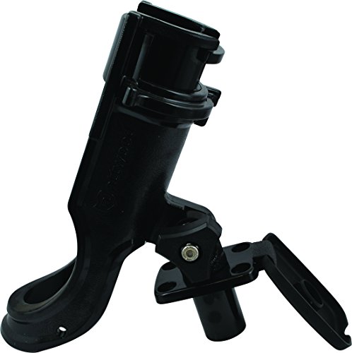 Attwood Marine 50144 Adjustable Rod Holder with Flush Mount - Black
