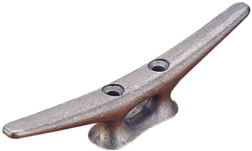 Sea-Dog Line 0461081 Open Base Aluminum Cleat 8 Inch Flat Head