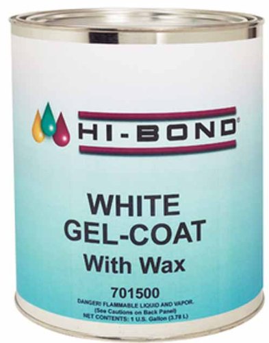 Hi Bond 701500 White Gel Coat with Wax - Marine Grade Fiberglass Repair