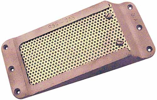 Buck Algonquin 2349SP Rectangular Scoop Strainer with Stainless Steel Screen