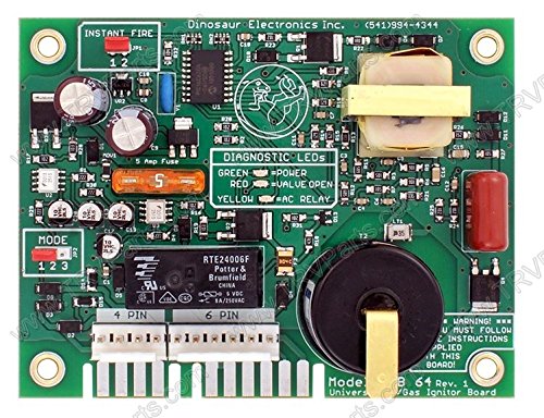 Dinosaur Electronics UIB64 Universal Ignition Control Board for Atwood Water Heaters