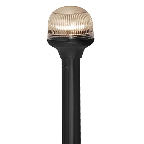 Attwood Marine 5358-P12-7 Fold-Down Incandescent All-Round Navigation Light 12" 12V