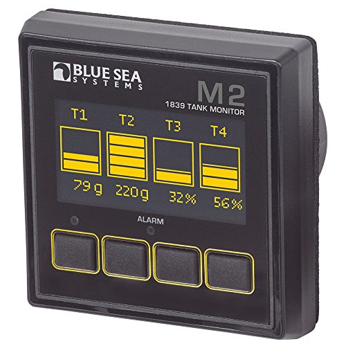 Blue Sea Systems 1839 M2 OLED Tank Monitor - 4 Tank Capacity