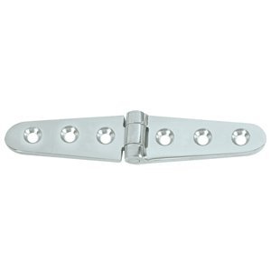 Whitecap Industries 6026 Strap Hinge 6" x 1" 316 Stainless Steel