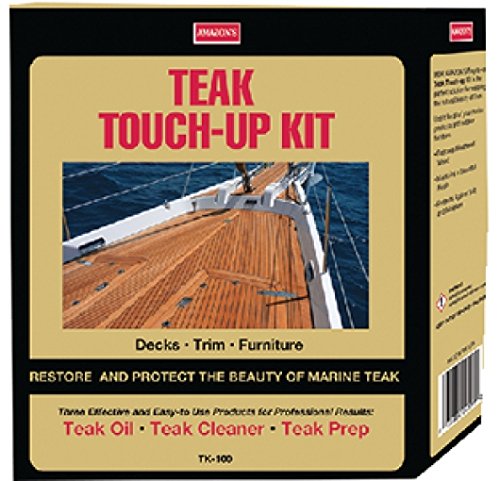 Amazon TK100 Teak Touch-Up Kit with Cleaner and Oil