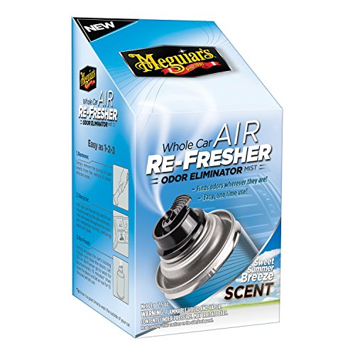 Meguiars G16602 Air Re-Fresher Odor Eliminator Mist Sweet Summer Breeze