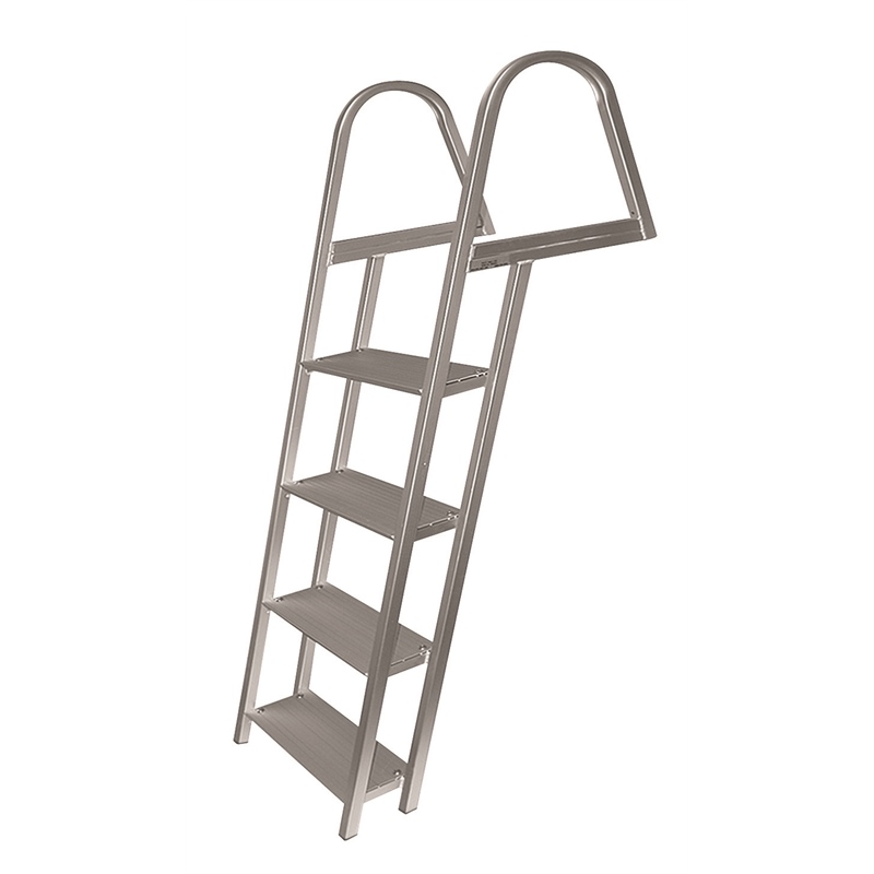 Jif Marine ASH 4-Step Angled Aluminum Dock Ladder