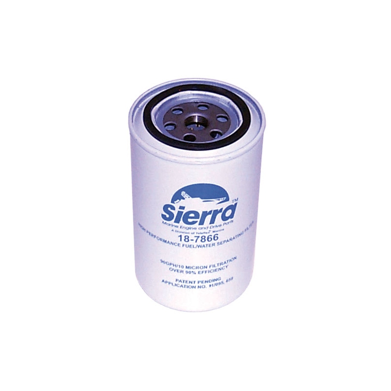 Sierra 18-7866 Water Separating Fuel Filter 10 Micron 90 GPH