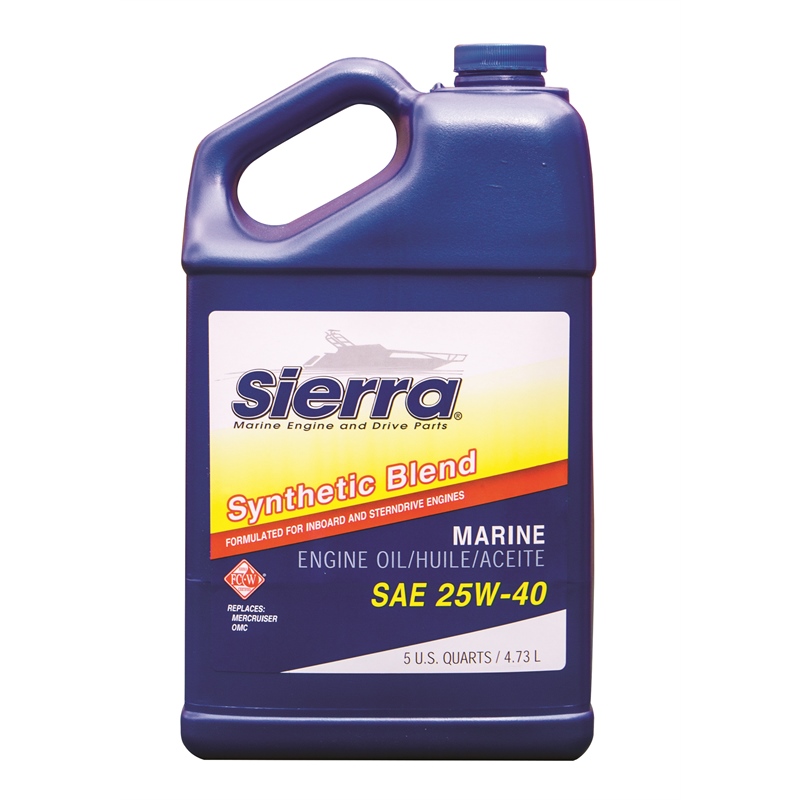 Sierra 18-9440-3 FC-W Synthetic Blend 4-Cycle Outboard Engine Oil