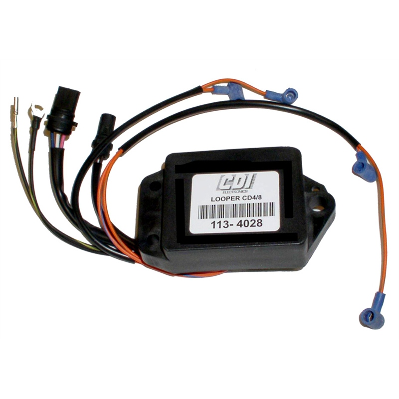 CDI Electronics 113-4028 Power Pack for Johnson Evinrude 4-Cylinder Outboard 85-115 HP