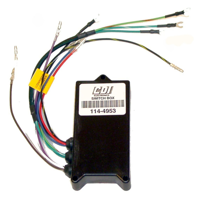 CDI Electronics 114-4953 Switch Box for 3-Cylinder Mercury/Mariner Outboards