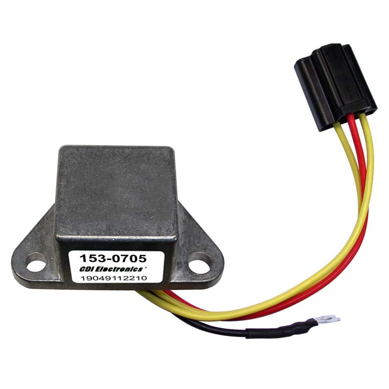 CDI Electronics 153-0705 Rectifier for Johnson Evinrude Outboard 3-Wire