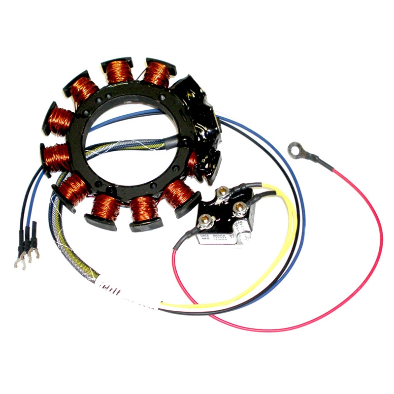 CDI Electronics 174-4424 Stator 2-Cylinder 40HP Mercury Outboard