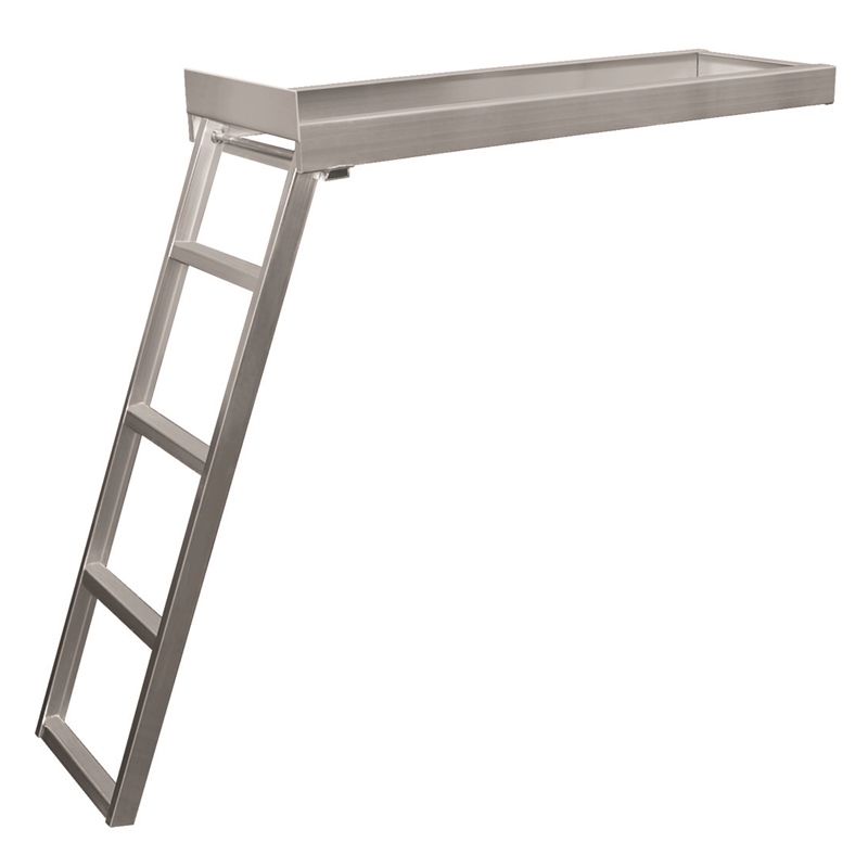 Jif Marine CSD1 Self-Storing Flat Mount Swim Ladder