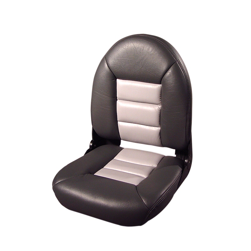 Tempress Products 54907 NaviStyle High-Back Boat Seat Charcoal/Gray