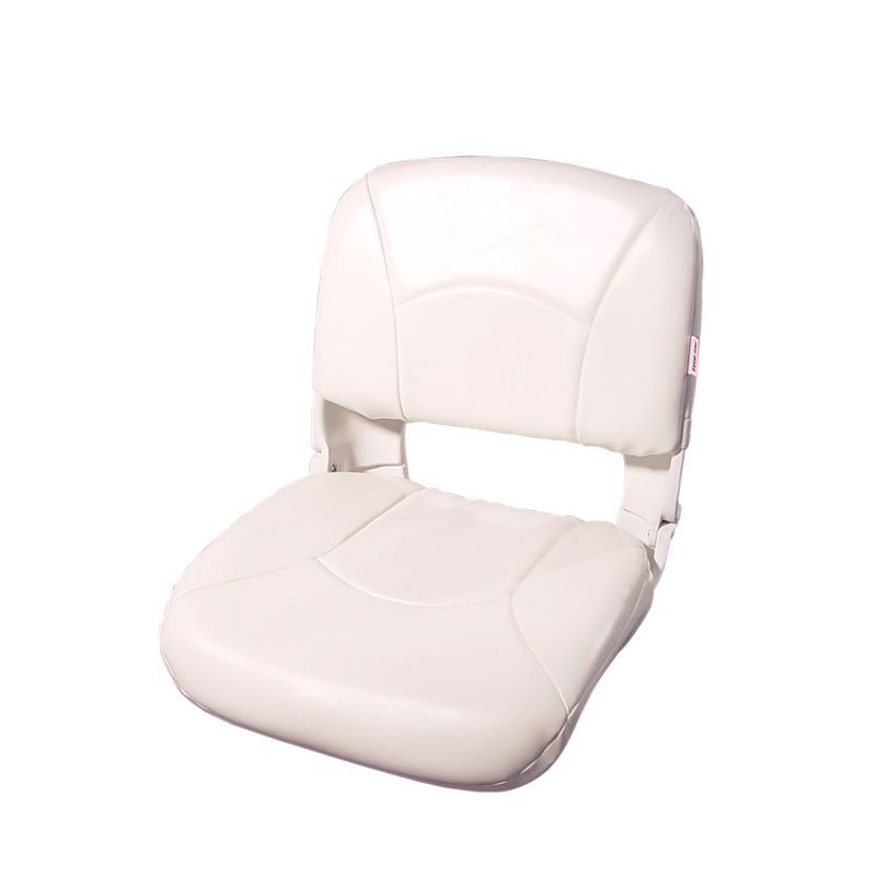 Tempress Products 45616 All-Weather High Back Boat Seat White with Cushion