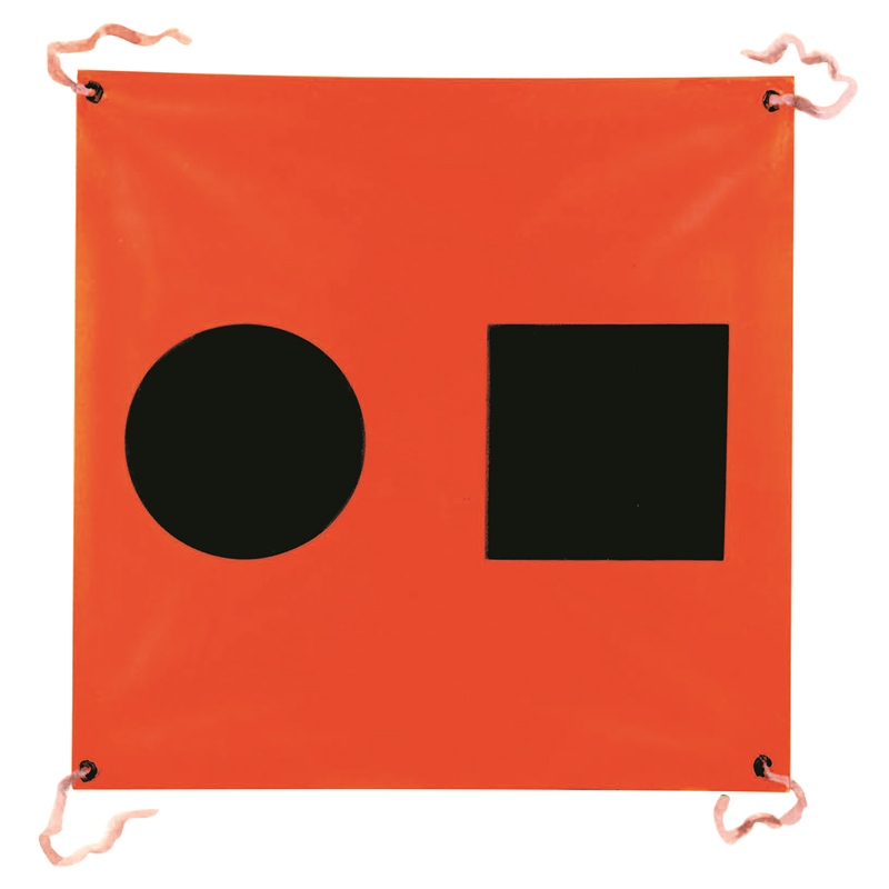 Cal June Buoys 1851 S.O.S. Distress Flag with Storage Bag