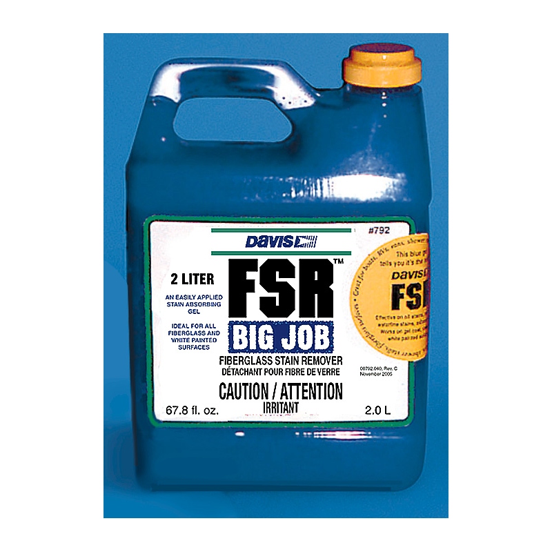 Davis Instruments 792 Fiberglass Stain Remover 67.8 oz