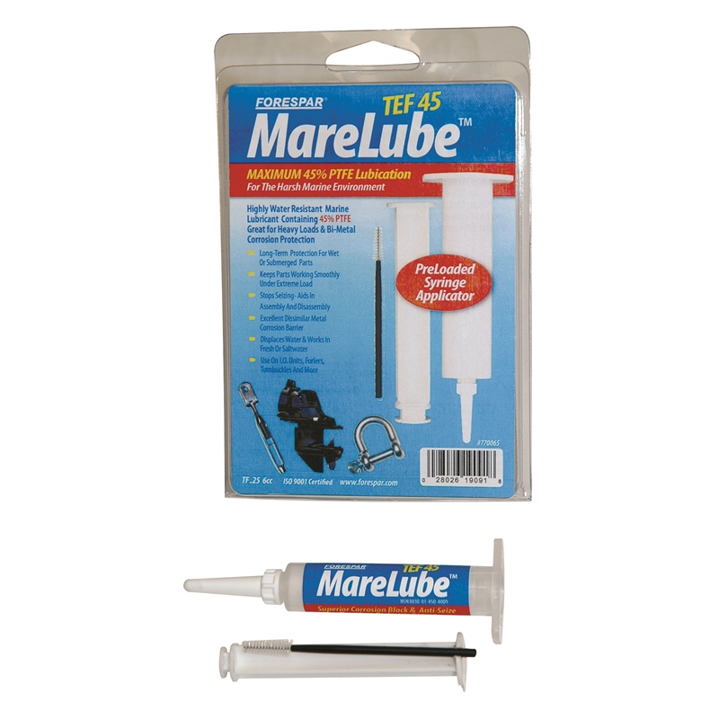 Forespar 770065 MareLube TEF45 6cc Syringe PTFE Marine Grease
