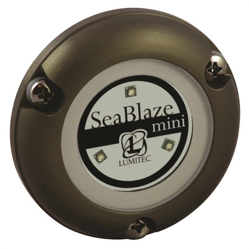 Lumitec 101246 SeaBlaze Mini Blue Underwater LED Light