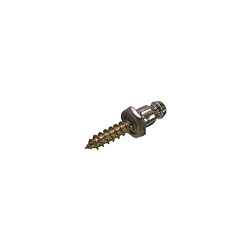 Handiman / S&J 560041 Nickel Plated Brass Stud for #8 Wood Screws