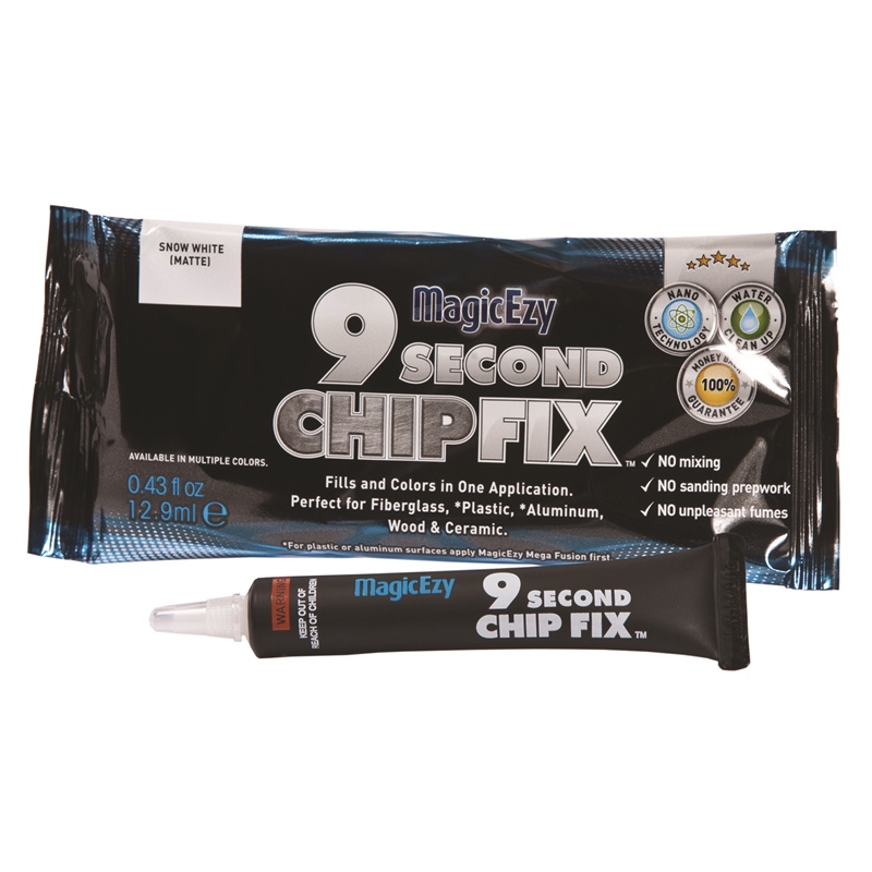 MagicEzy 200106 9 Second Chip Fix Gelcoat Repair Strawberry Color