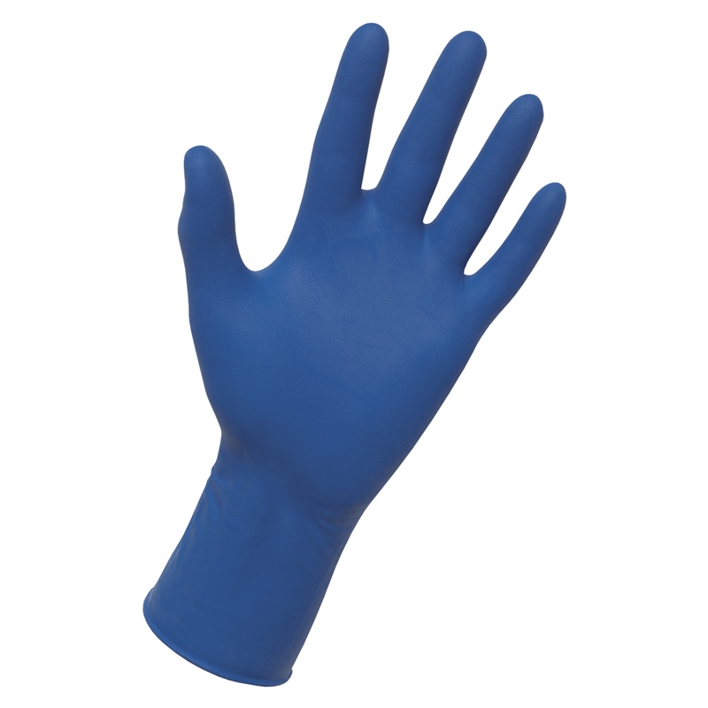 SAS Safety 6604 Thickster Powdered Latex Exam Gloves XL 14mil 50/Box