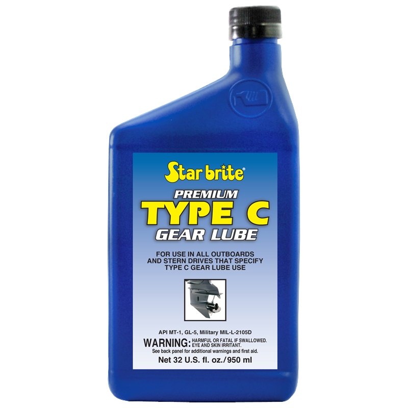 Starbrite 27332 Premium Type C Gear Lube 32 Oz