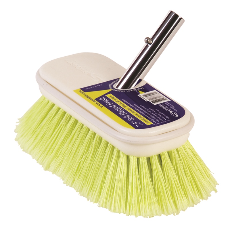 Swobbit SW77345 7.5" Soft Flagged Brush Yellow